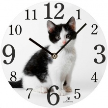 Designerski zegar ścienny 14844 Lowell 34cm