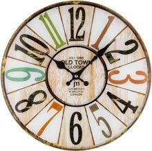 Designerski zegar ścienny 14878 Lowell 34cm