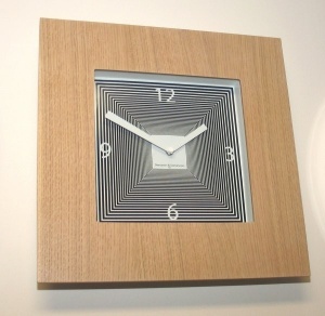 Designové hodiny Diamantini & Domeniconi Target dub 42cm