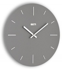 Designerski zegar ścienny I502GR grey IncantesimoDesign 40cm