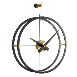 Designerski zegar ścienny Nomon Dos Puntos NG 55cm
