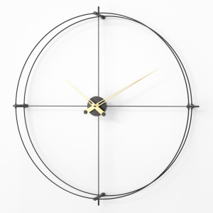 Designerski zegar ścienny TM917 Timeless 90cm