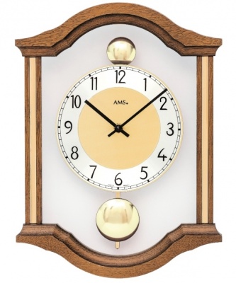 Wahadłowy zegar ścienny 7447/4 AMS 34cm
Po kliknięciu wyświetlą się szczegóły obrazka.