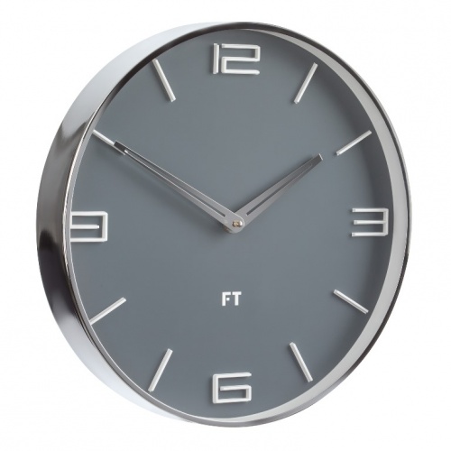 Designerski zegar ścienny Future Time FT3010GY Flat grey 30cm
Po kliknięciu wyświetlą się szczegóły obrazka.