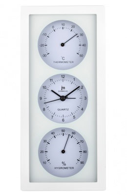 Ścienny-stołowy zegar z termometrem i wilgotnościomierzem JA7071B Lowell 26cm
Po kliknięciu wyświetlą się szczegóły obrazka.
