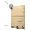 Designerski zegar 10-130n natur CalleaDesign Oscar 66cm (różne wzory okleiny) (Obr. 1)