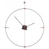 Luxusowe zegary scienne Nomon Bilbao Graphite Small 92cm (Obr. 1)