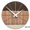 Designerski zegar 10-029 natur CalleaDesign Benja 35cm (różne kolory okleiny) (Obr. 2)