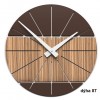 Designerski zegar 10-029 natur CalleaDesign Benja 35cm (różne kolory okleiny) (Obr. 3)