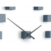 Designerski samoprzylepny zegar ścienny Future Time FT3000GY Cubic light grey (Obr. 3)