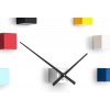 Designerski samoprzylepny zegar ścienny Future Time FT3000MC Cubic multicolor (Obr. 3)