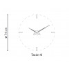 Designerski zegar ścienny Nomon Tacon 4i red 73cm (Obr. 0)