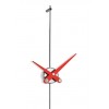 Designerski zegar ścienny Nomon Punto y coma I red 113cm (Obr. 0)