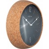 Designové nástěnné hodiny 3509gs Nextime Cork 30cm (Obr. 1)