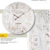 Designerski zegar ścienny 21479 Lowell 60cm (Obr. 0)