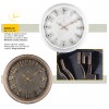 Designerski zegar ścienny 00825B Lowell 40cm (Obr. 0)