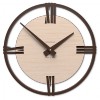 Designové hodiny 10-216n natur CalleaDesign Sirio 60cm (více dekorů dýhy) (Obr. 0)