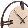 Designové hodiny 10-216n natur CalleaDesign Sirio 60cm (více dekorů dýhy) (Obr. 4)