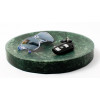 Luksusowa marmurowa półka Pau Marble Green Indian 27cm (Obr. 0)