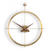 Designerski zegar ścienny Nomon Dos Puntos Premium Gold 56cm (Obr. 4)