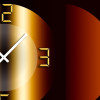 Designové nástěnné hodiny GR-038 DX-time 70cm (Obr. 1)