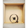 Designerski zegar stołowy Endless lacquered black/black 32cm (Obr. 0)