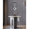 Designerski zegar stołowy AT305 Atom 35cm (Obr. 1)