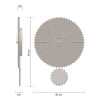 Designové kyvadlové hodiny 11-013-85 CalleaDesign Riz 54cm (Obr. 2)