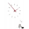 Designerski zegar ścienny Nomon TACON 12L red 100cm (Obr. 4)