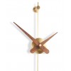 Designerski zegar ścienny Nomon Punto y coma Gold N 113cm (Obr. 1)