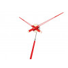 Designerski stojący zegar podłogowy Nomon Pisa L czerwony 150cm (Obr. 0)