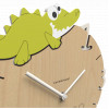 Dziecięcy zegar ścienny z własnym imieniem CalleaDesign krokodyl 36cm (Obr. 1)