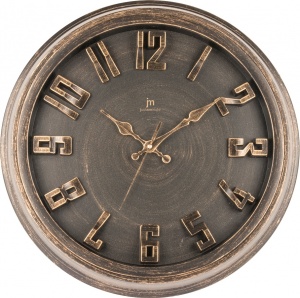 Designerski zegar ścienny 00825R Lowell 40cm