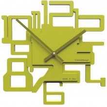 Designerski zegar 10-003 CalleaDesign Kron 32cm (różne wersje kolorystyczne)