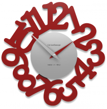 Designerski zegar 10-009 CalleaDesign Mat 33cm (różne wersje kolorystyczne)