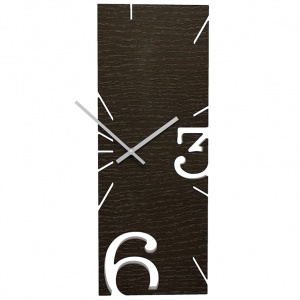 Designové hodiny 10-010 natur CalleaDesign Greg 58cm (více dekorů laku a dýhy)