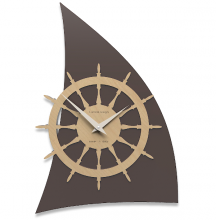 Designerski zegar 10-014 CalleaDesign Sailing 45cm (różne wersje kolorystyczne)
