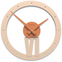 Designerski zegar 10-015 CalleaDesign Xavier 35cm (różne wersje kolorystyczne)