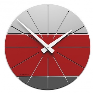 Designerski zegar 10-029 CalleaDesign Benja 35cm (różne wersje kolorystyczne)