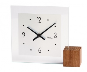 Designerski zegar stołowy 104 AMS 19cm
