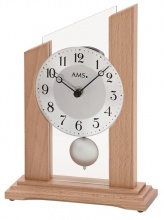 Stołowy zegar wahadłowy 1171 AMS 23cm