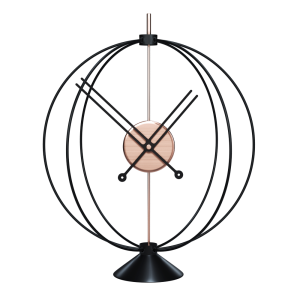 Designerski zegar stołowy AT312 Atom 35cm