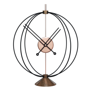 Designerski zegar stołowy AT314 Atom 35cm