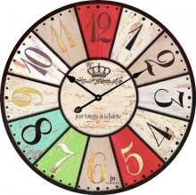 Designerski zegar ścienny 14850 Lowell 34cm