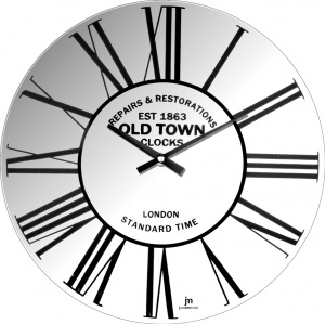 Designerski zegar ścienny 14880 Lowell 34cm