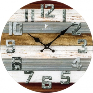 Designerski zegar ścienny 14886 Lowell 34cm
