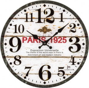 Designerski zegar ścienny 14889 Lowell 34cm