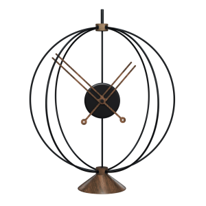 Designerski zegar stołowy AT316 Atom 35cm