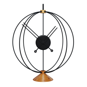 Designerski zegar stołowy AT317 Atom 35cm