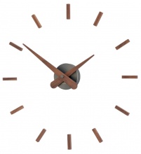 Designerski zegar ścienny Nomon Sunset Graphite 50cm